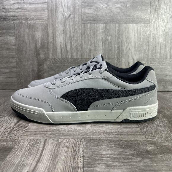 Puma C-Skate Fresh Men's size 12 Cast Iron Black Casual Shoes 401188-02 - Picture 2 of 8